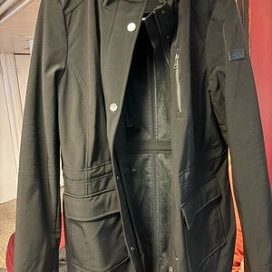 DKNY Black Jacket with Hood